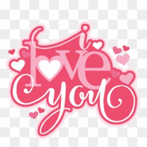 I Love You Dog Clip Art - Love You Clipart Cute