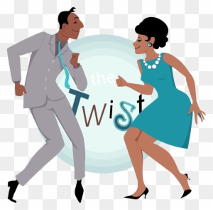 Twist Royalty-free Dance Clip Art - Lets Do The Twist