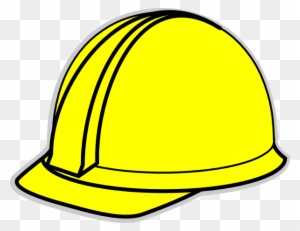 Yellow Hard Hat Clip Art At Clker Com Vector Clip Art - Construction Worker Hat Clipart