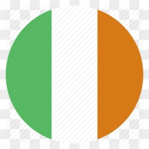 Ireland - Png Ireland Flag Icon Circle