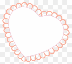 Heart-shaped Lace Border - Color Wheel