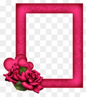 Beautiful Transparent Png Pink Frame With Roses - Bible 1 John 4 18 Kjv