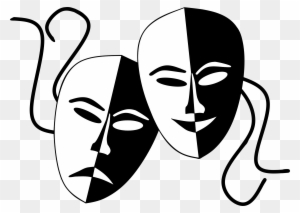 And Comedy Theater Masks - Theatre Masks