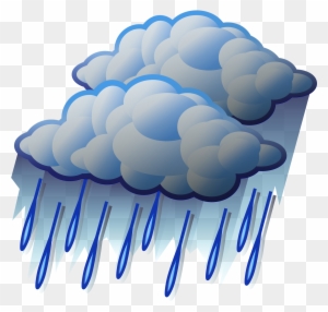 Clipart Of Rain - Heavy Rain Clip Art