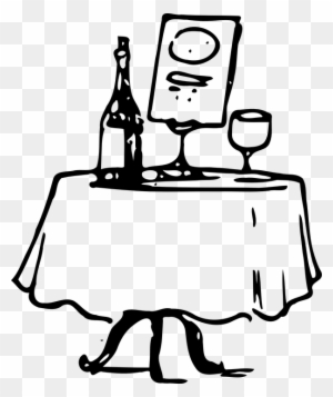 Featured Comedy Sticky Short Farcical Comedy About - Fancy Dinner Table Clipart