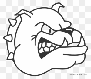 Black And White Bulldog Animal Free Black White Clipart - Thaddeus Stevens College Of Technology