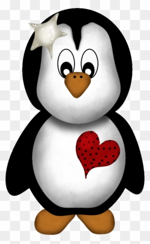 Penguin Clipartart - Cute Penguin Christmas Clipart