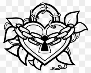 Nyster7 26 3 Locket Heart Lines- Transparent By Dawnieda - Beautiful Drawing Of Heart