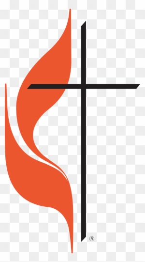 Clipart Methodist Cross Flame And Color 1108 2000 Spring - United Methodist Church Logo
