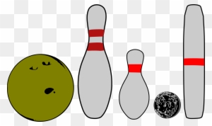 Bowling Pins And Balls Clipart, Vector Clip Art Online, - Bowling Pin Clip Art