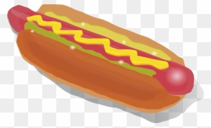 Snack Food - Hot Dog Clip Art Png