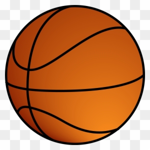 Basket Clipart Bola - Basketball Ball Png