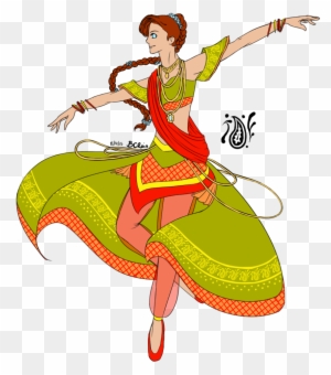 Indian Dance Clipart Png - Indian Dance Logo Clip Art