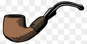 Pipe, Tobacco, Smoke, Vintage - Sherlock Holmes Pipe Wiht No Backround