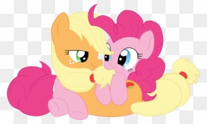 Pinkie Pie Cat Applejack Rainbow Dash Rarity - Applejack X Pinkie Pie
