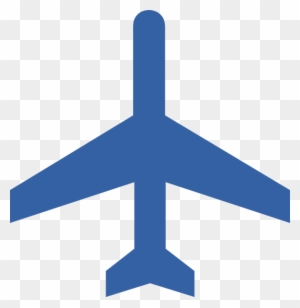 Blue Plane 3 Clip Art At Clker - International Airport Symbols