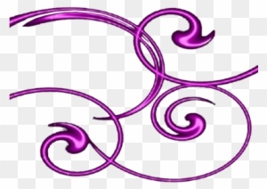 Clipart Info - Purple Swirl Design Png