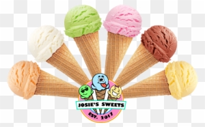 Josie's Sweets Is A Family-friendly, Old Fashioned - Ice Cream Cone Png
