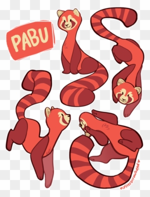 Papu Fox Ferret Red Panda Fan Art Free Transparent Png Clipart Images Download