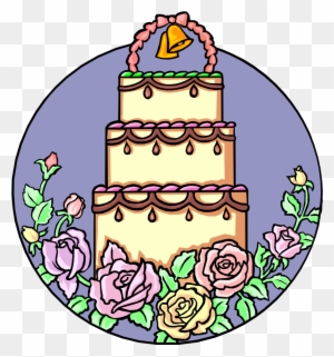 Layered Wedding Cake - Dessert