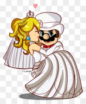 Wedding Mario X Peach By Telinkfan1 - Mario And Peach
