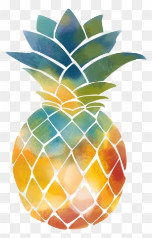 Pineapple Vector Png 54726 - Pine Apple Water Color Png
