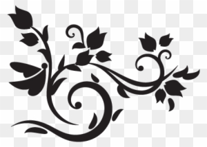 Elegant Floral Wall Decal Flower Etched Effect Frosted Vinyl Window Sticker Free Transparent Png Clipart Images Download