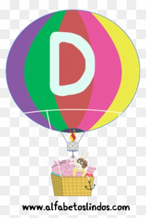 Peppa Pig In Balloon Alphabet 004 - 4 In 1 Swinka Peppa (games/puzzles)
