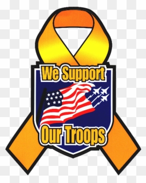 Truxxx Lifetime Warranty - We Support Our Troops Ribbon