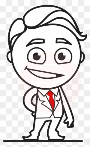 Ben The Banker - Simple Cartoon Character