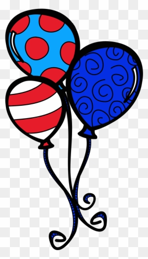 Red And Blue Balloons Transparent Png Clip Art Image Red And Blue 