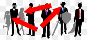Pamela - Man In Suit Silhouette