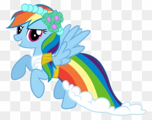 my little pony rainbow dash gala dress