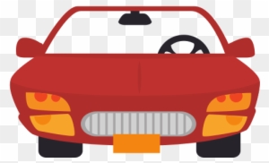 Car Auto Front Icon Vector - Car Icon Front Png
