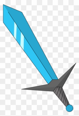 Cartoon Diamond Sword By Ipodappleid On Deviantart Drawing Free Transparent Png Clipart Images Download
