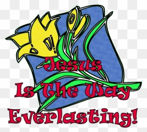 Jesus Is The Way Everlasting - Christening Tarpaulin