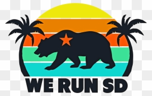 Summer Sweat Series Join Us For Summer Training This - Custom Blue California Bear Shower Curtain