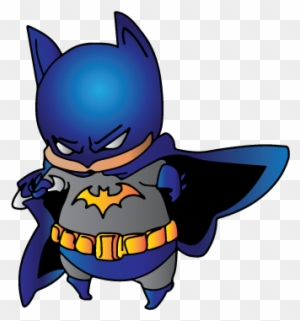 Batman Chibi By Blueseaanna - Chibi Batman And Robin - Free Transparent ...