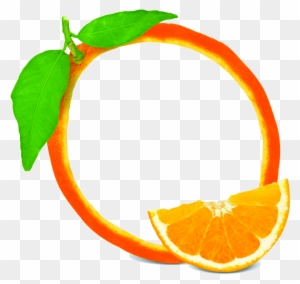 Fruit Frame - Orange Fruit Photo Frame