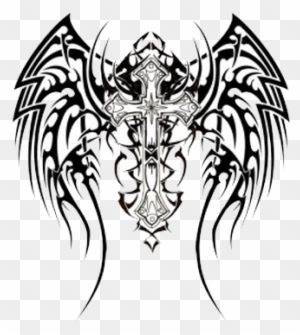 Celtic Tattoos Download Png - Best Tribal Cross Tattoos