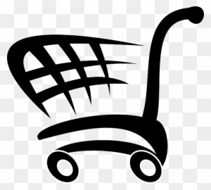 Flat, Icon, Food, Car, Cartoon, Shopping, Cart, Free - Shopping Cart Shower Curtain
