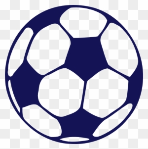 Soccer Ball Vector Blue