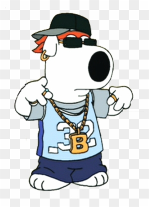 Share This Image - Brian Family Guy Gangster - Free Transparent PNG Clipart  Images Download