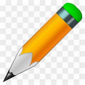 Create New Pencil Button - Edit Icon Png 3d