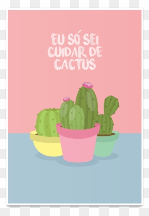 Poster Cactus De Matheus Vieirana - Cactus