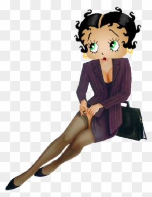 Betty Boop Wearing Garter Clip Art Images Are On A - Betty Boop Business Woman