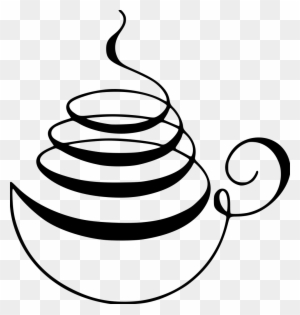 Coffee-steaming File Size - Coffee Shop Logo Design