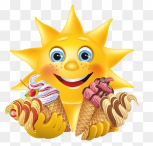 Smileys Clipart Ice Cream - Ice Cream Logo Vector