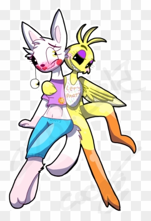 Toy Chica X Toy Foxy By Cordeliale On Deviantart - Comics - Free  Transparent PNG Clipart Images Download