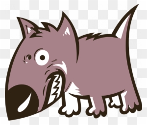 Dog Growling Clipart Angry Animal Canine Free Vector - Happy Father's Day Card From Dog